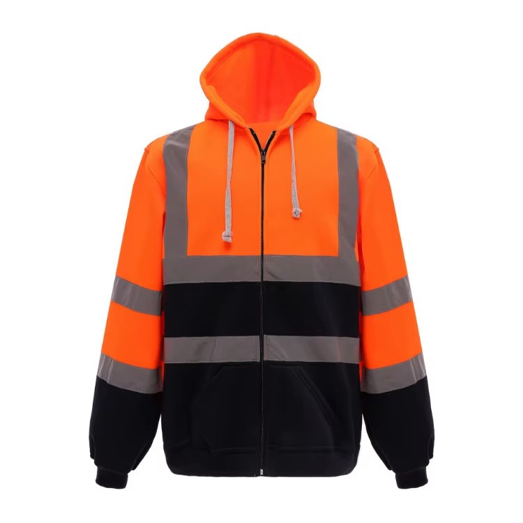 100% Cotton Reflective Hoodie